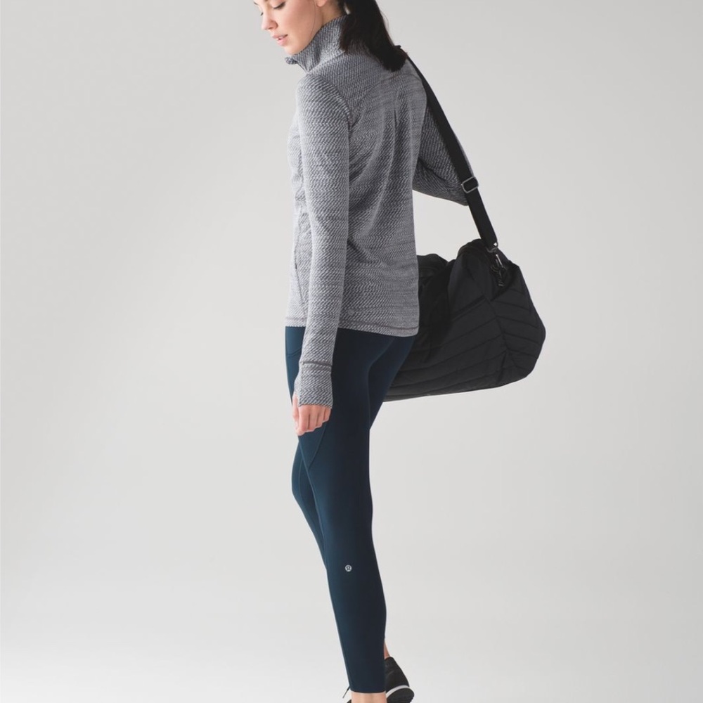 Lululemon Outrun 1/2 Zip Hazy Heather - Picture 4 of 8
